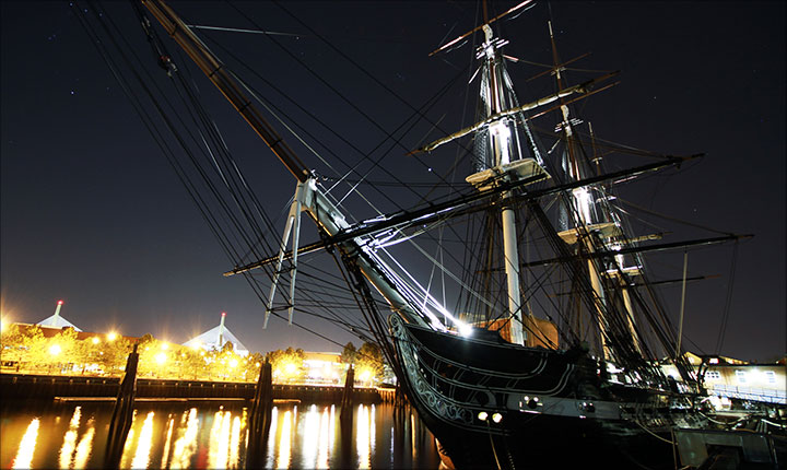 USS Constitution at Historic Charlestown Navy Yard